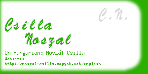 csilla noszal business card